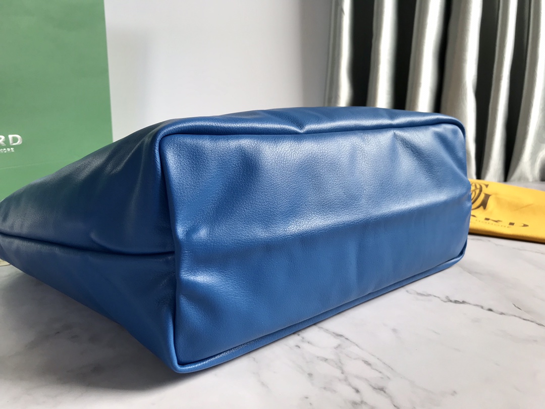 Goyard Anjou Tote PM Navy Blue for Women