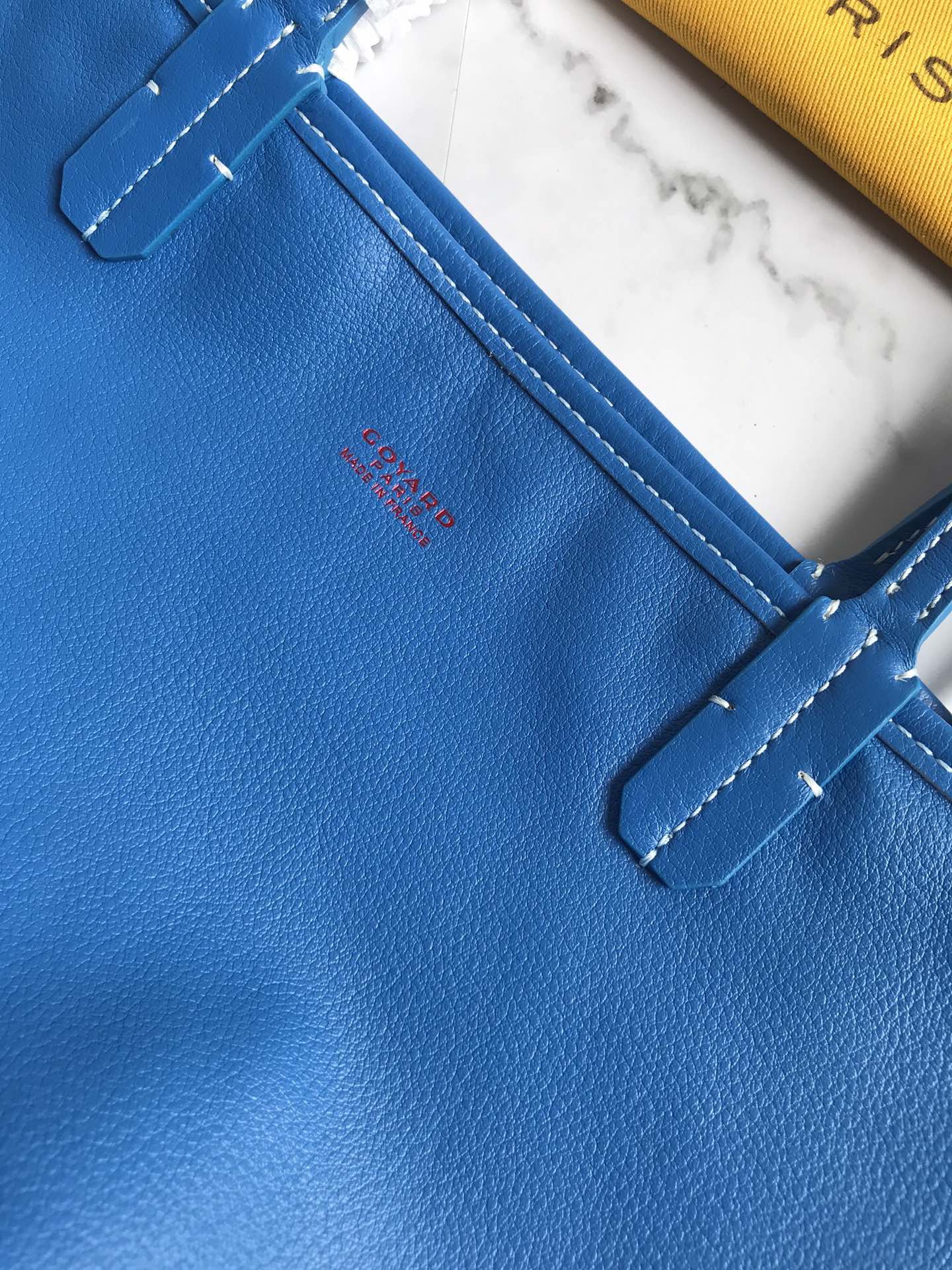 Goyard Anjou Tote PM Navy Blue for Women