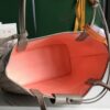 Goyard Brown and Beige pink Leather Top Handle Bag