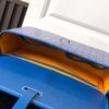 Goyard blue Goyardine Coated Canvas and Leather