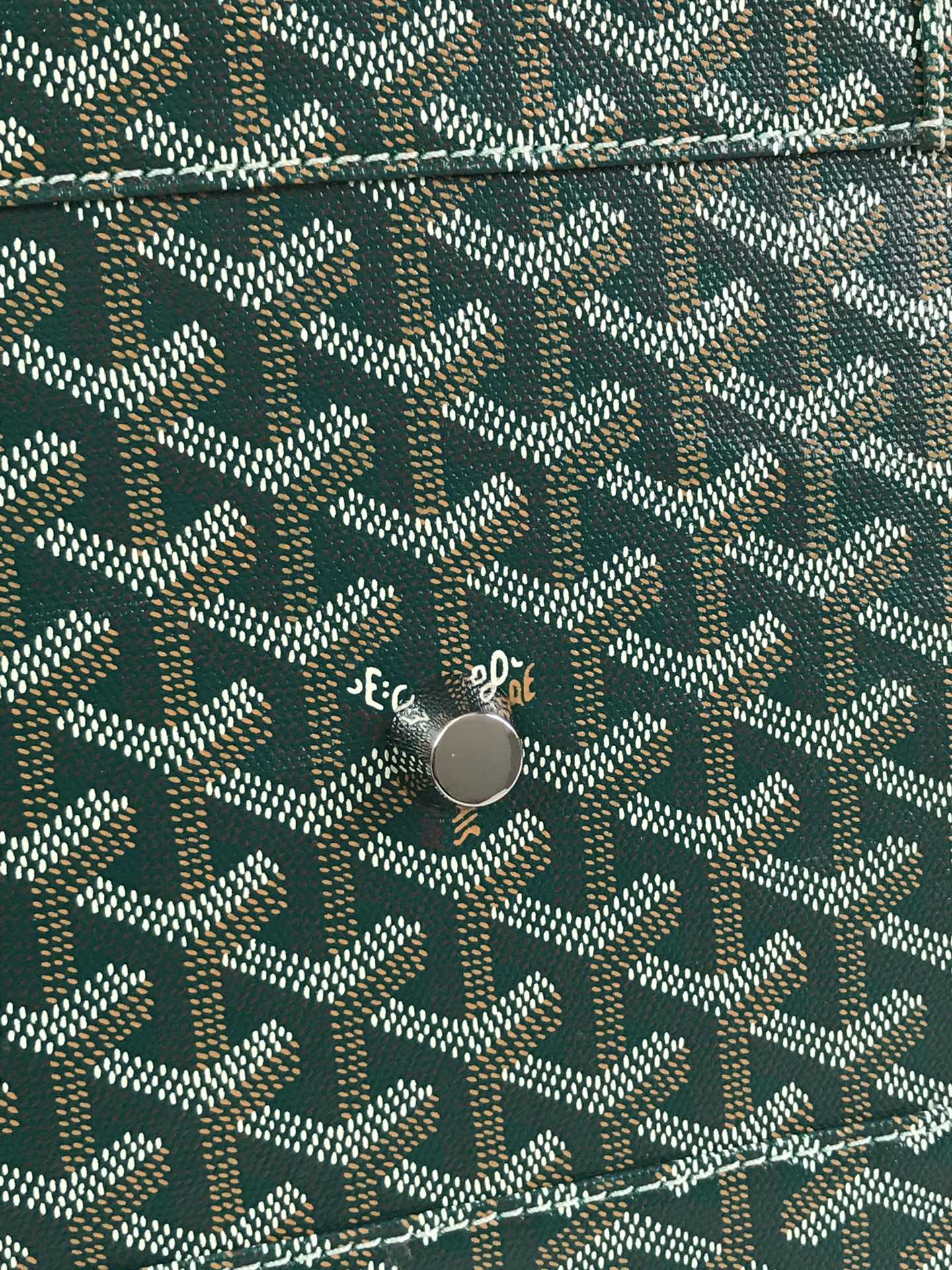 Goyard Sac Boeing 55 Duffle Handbag in green 98387