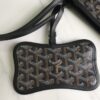 Goyard Chien Gris Pet Carrier Tote Coated Canvas bag gray