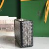 GOYARD Goyardine Minaudiere Trunk Bag Black 1188496