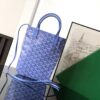 GOYARD Goyardine Saint Louis Lettres Camouflage PM Blue