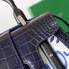Goyard Matignon Crocodile Pattern Leather Top Handle Bag – Blue navy