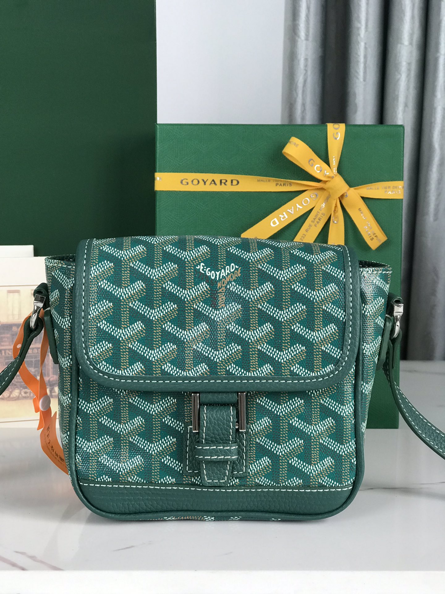 Goyard Grand Bleu Shoulder Bag – Green