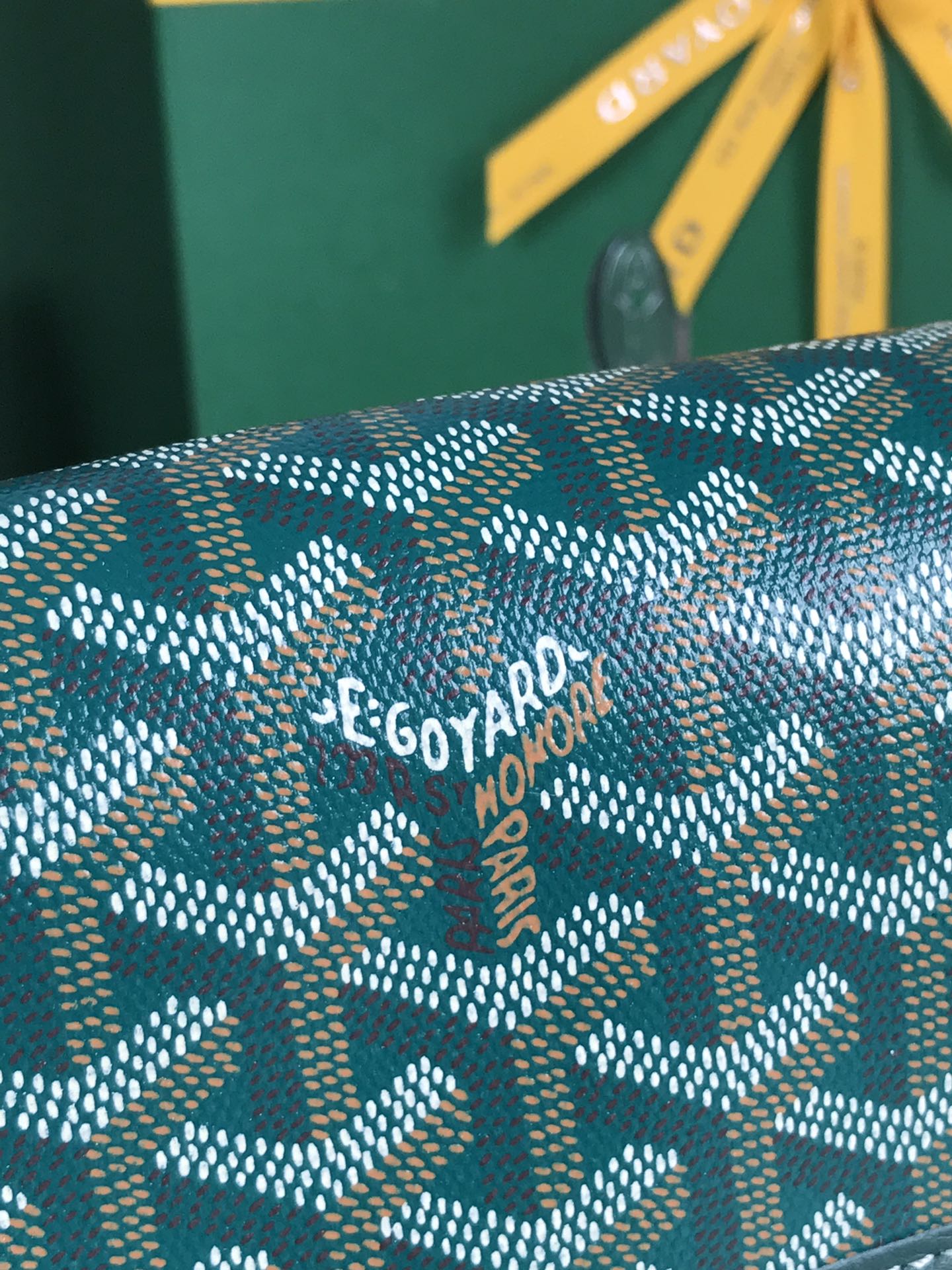 Goyard Grand Bleu Shoulder Bag - Green