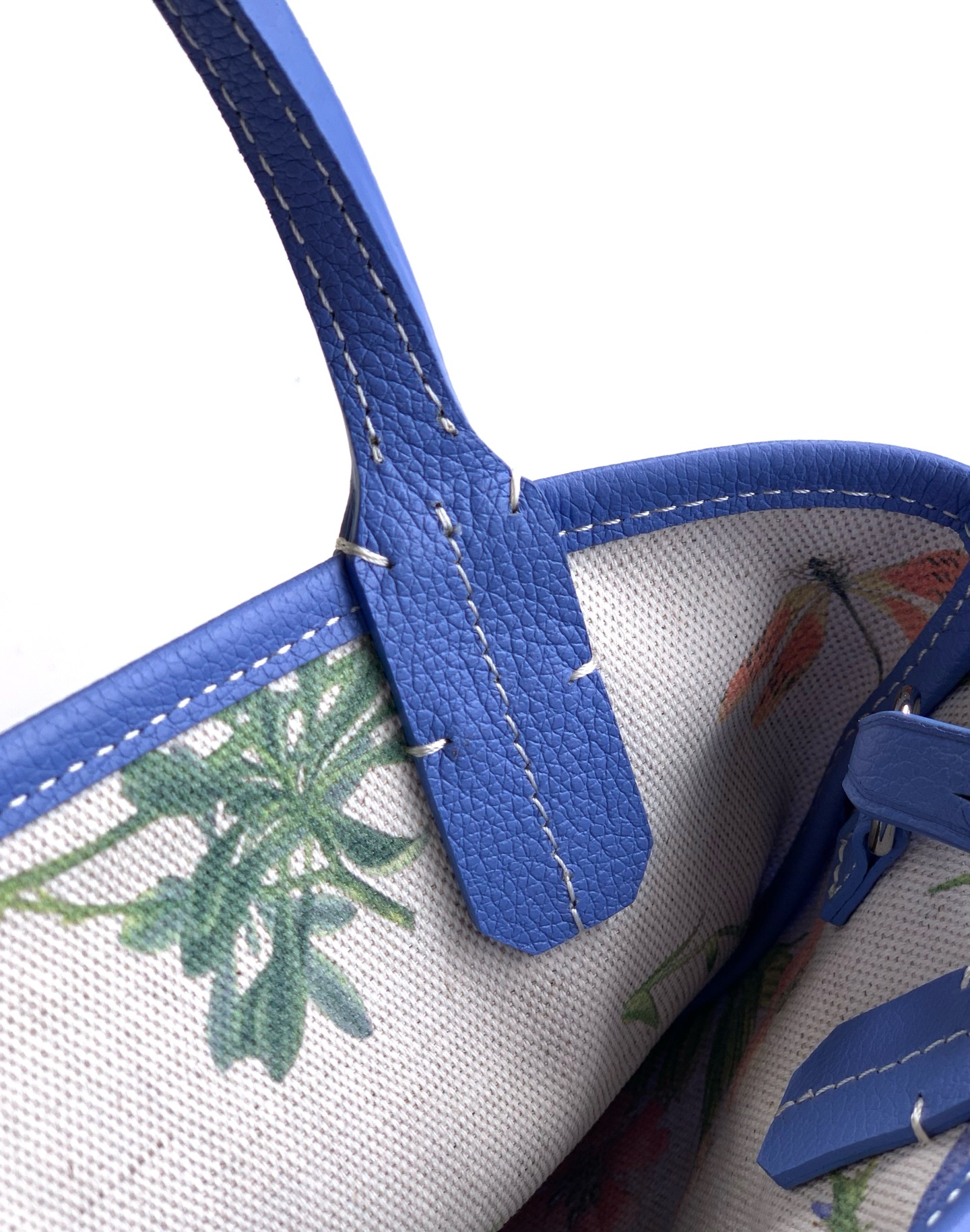 GOYARD Goyardine Saint Louis Lettres Camouflage PM Blue