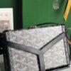 GOYARD Goyardine Minaudiere Trunk Bag Black 1188496