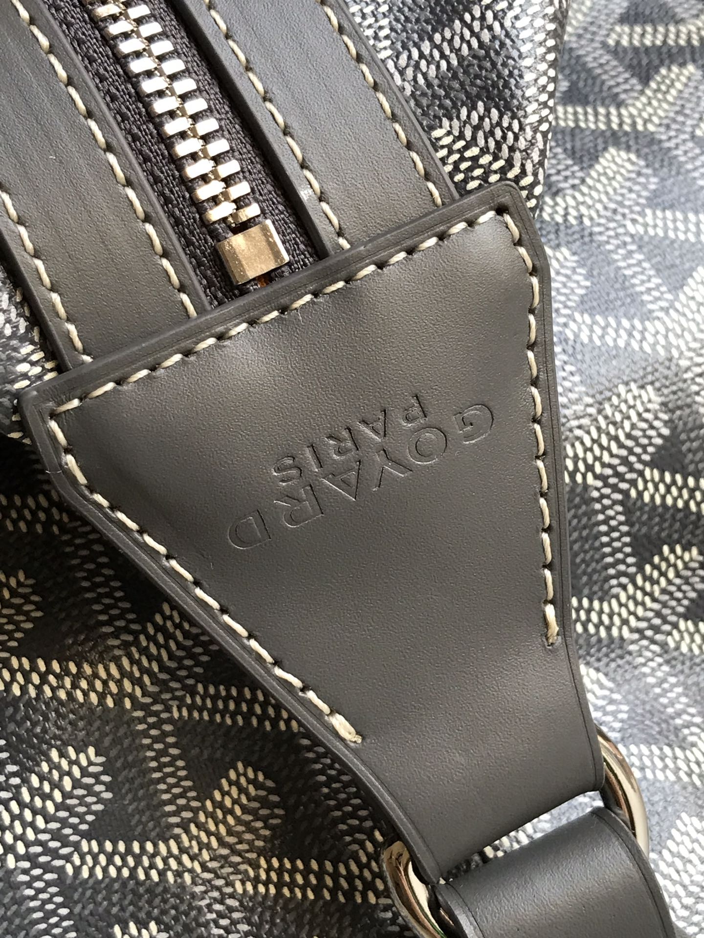 Goyard Sac Boeing 55 Duffle Handbag in Black 98387
