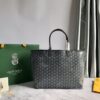 Goyard St Louis Large Black Shoulder Tote Bag and Small