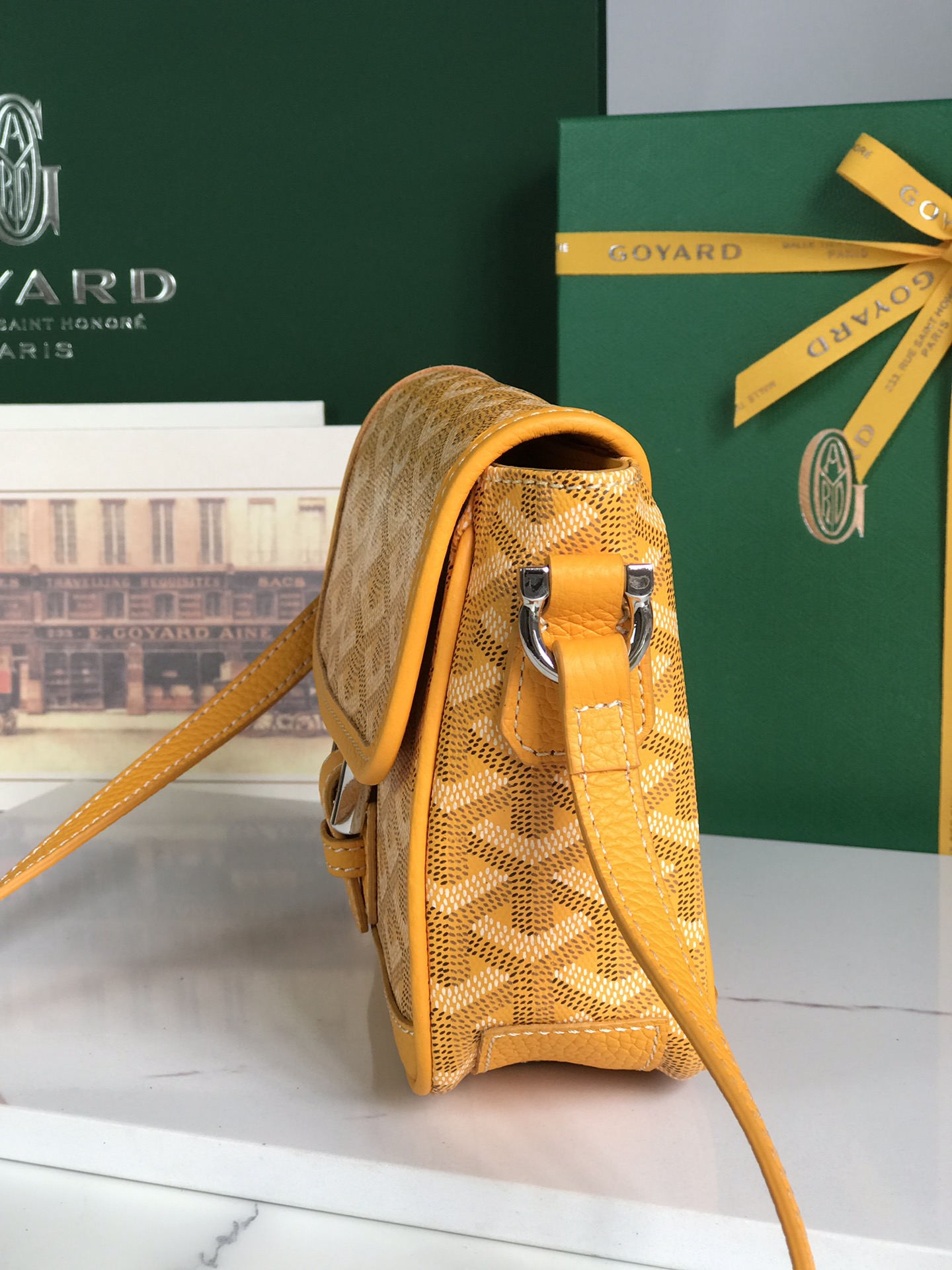 Goyard Bohème Hobo Bag Yellow Women's Tote Bag Yellow