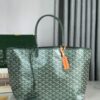 Goyard Women Sac Saint Louis GM in Goyardin bag green