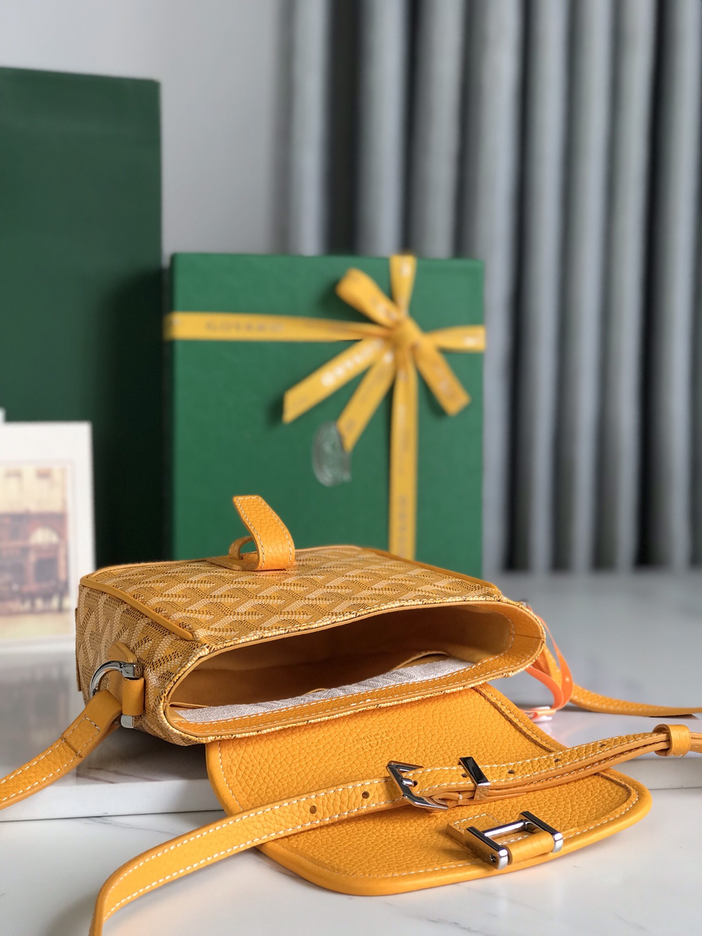 Goyard Bohème Hobo Bag Yellow Women's Tote Bag Yellow