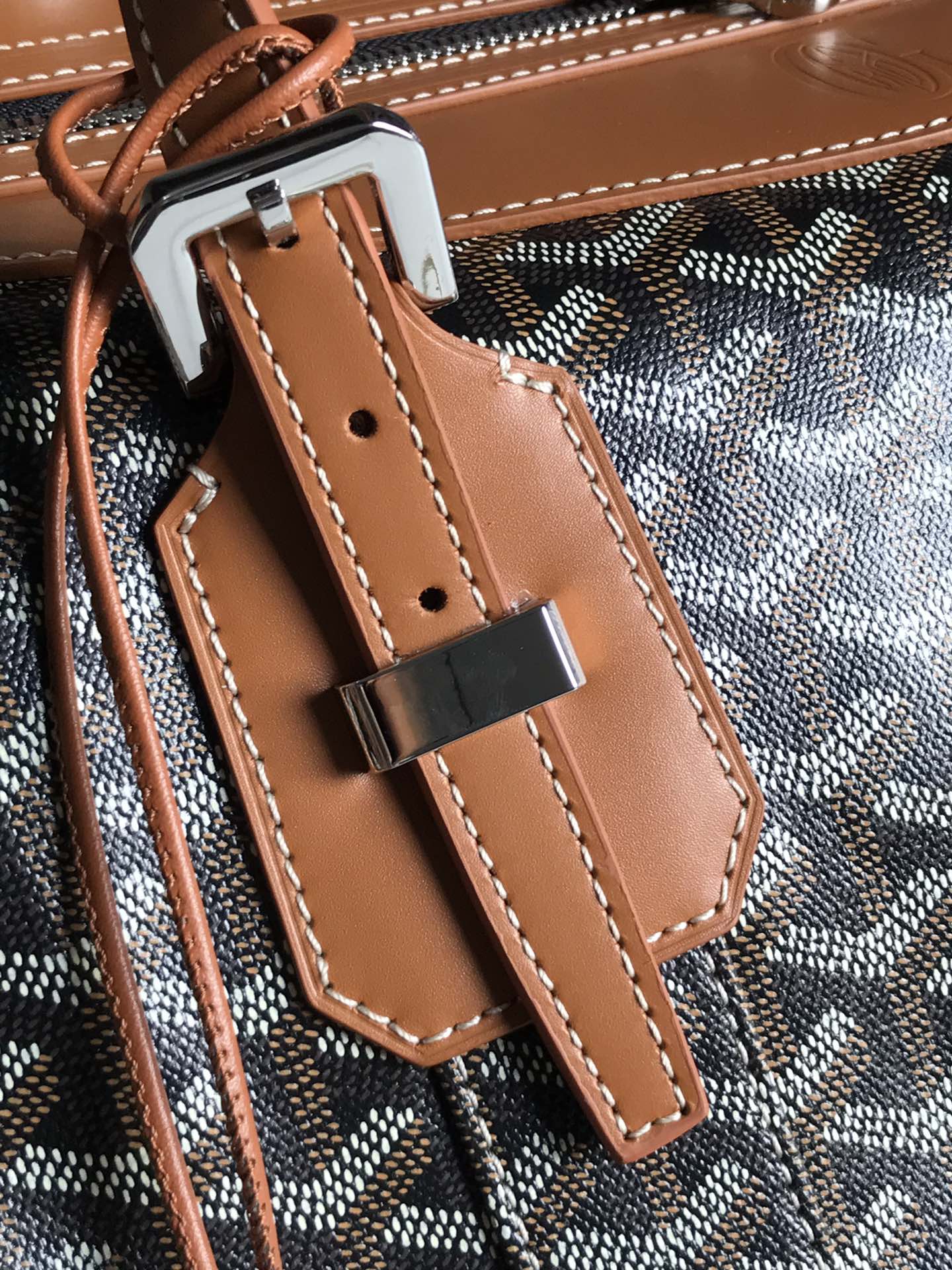 Goyard Sac Boeing 55 Duffle Handbag in Brown 98387