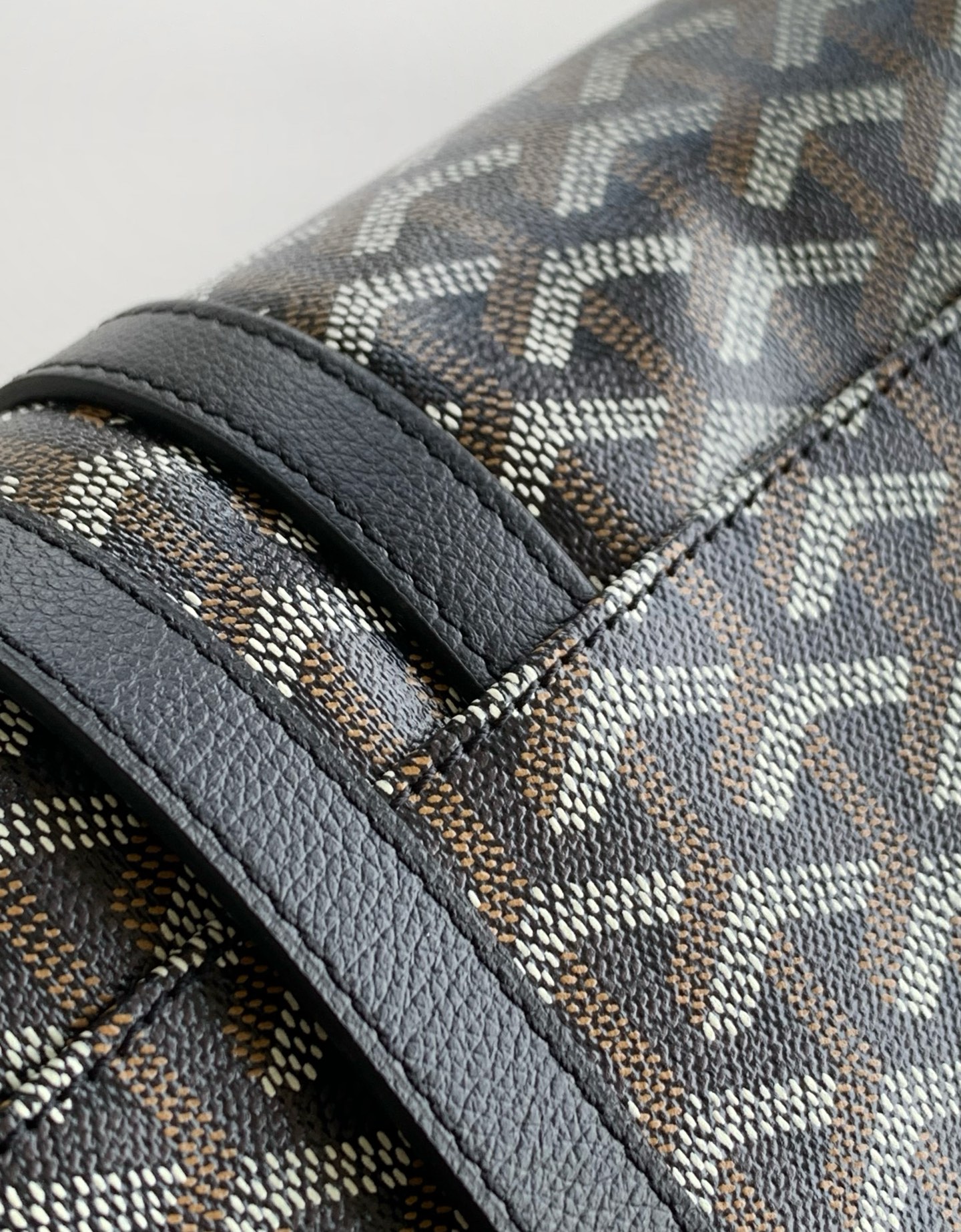 Goyard Belvedere 3 MM Black Noir Messenger Bag