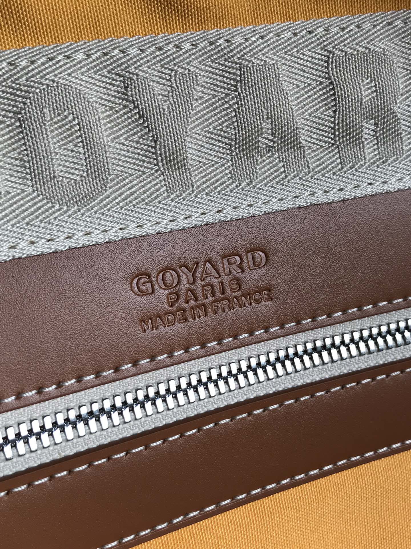 Goyard Sac Boeing 55 Duffle Handbag in Brown 98387