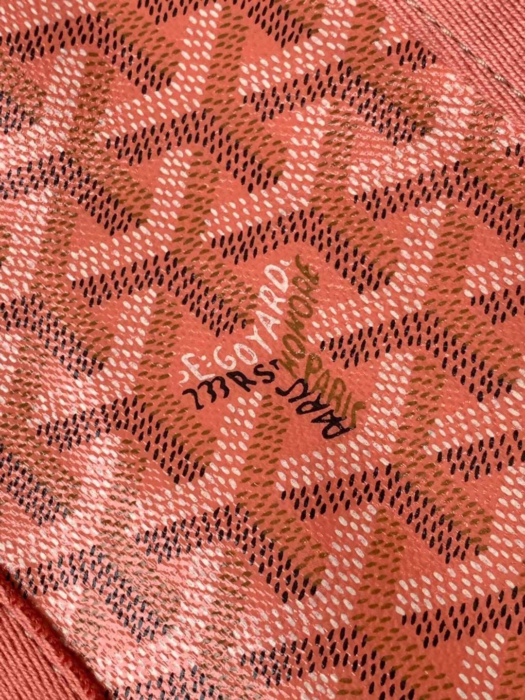 GOYARD Goyardine Belharra PM Coral 1500814 |