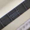Goyard Matignon Crocodile Pattern Leather Top Handle Bag – gray