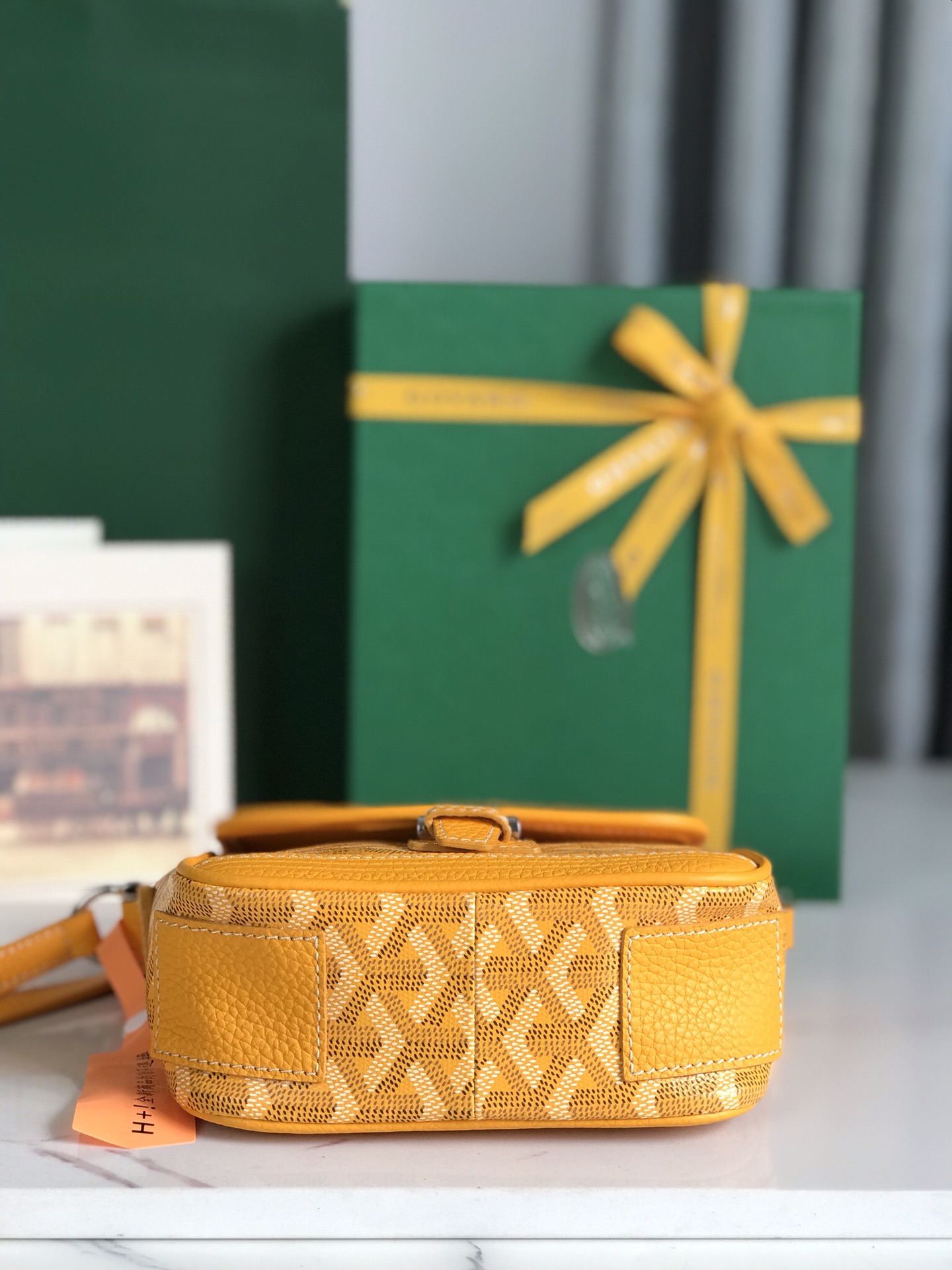 Goyard Bohème Hobo Bag Yellow Women's Tote Bag Yellow