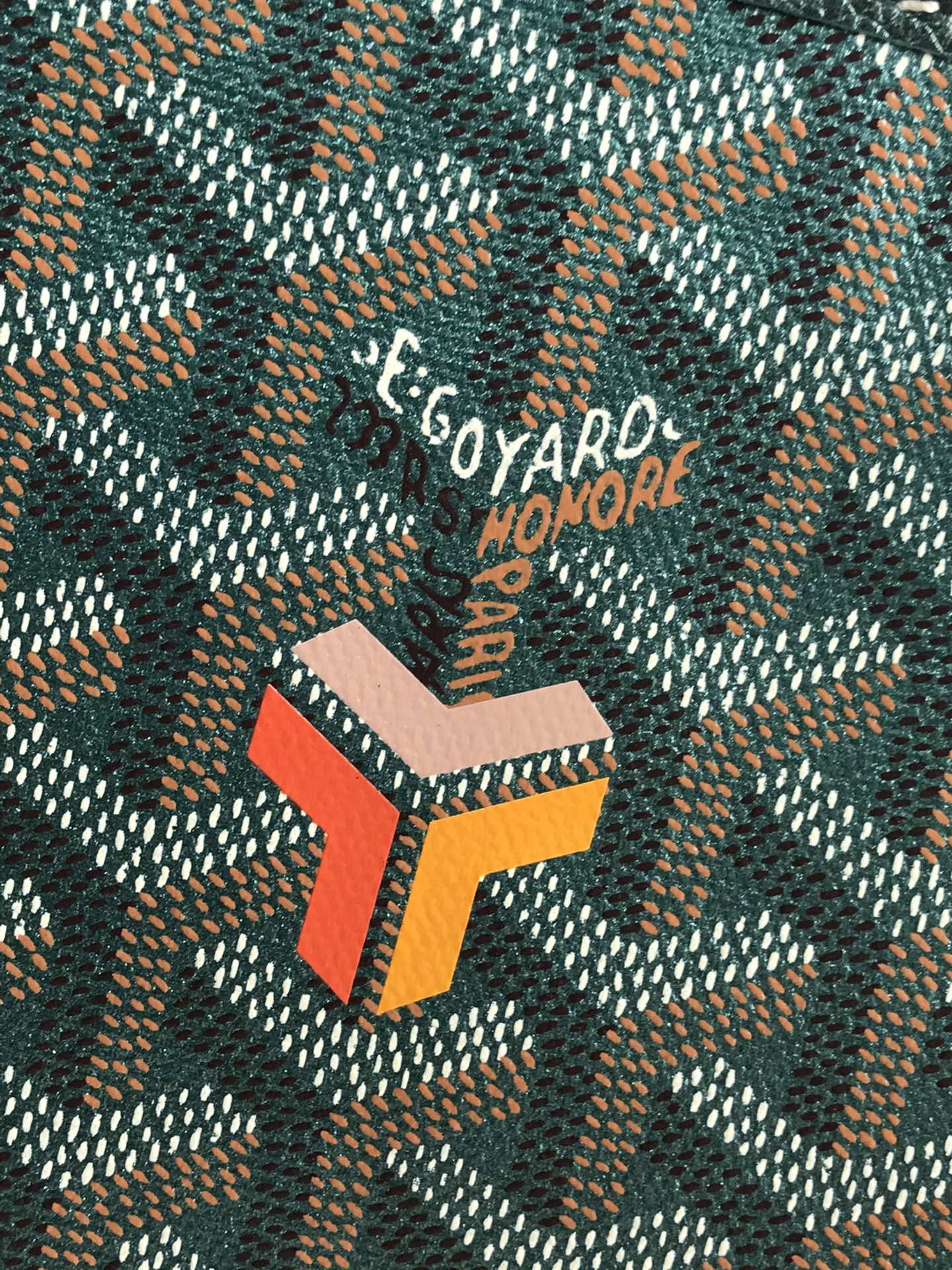 Goyard Women Sac Saint Louis GM in Goyardin bag green