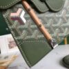GOYARD Saigon Structure Mini Hand Shoulder Bag green PVC