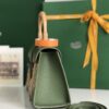 GOYARD Saigon Structure Mini Hand Shoulder Bag green PVC