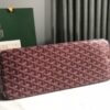 Goyard Chien Gris Pet Carrier Tote Coated Canvas bang brown red