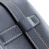 Goyard Navy Blue Goyardine Coated Canvas and Leather