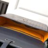 Goyard Navy Blue Goyardine Coated Canvas and Leather
