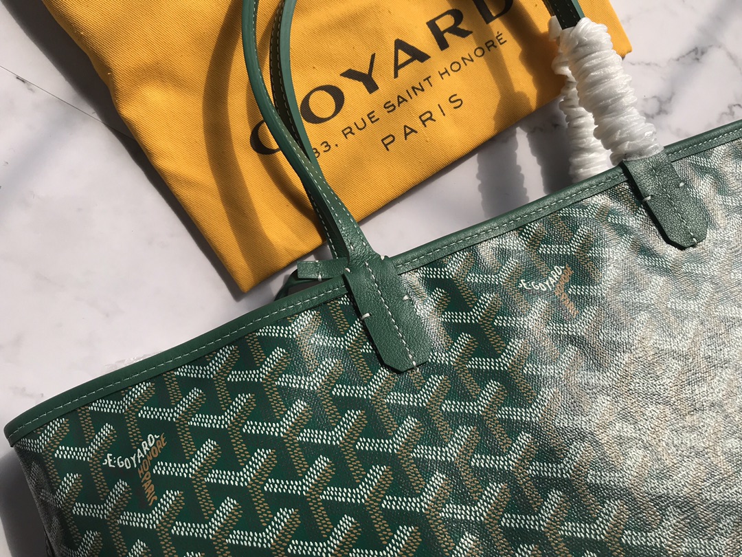 Goyard Womens Saint Louis green PM Dark red Cloth