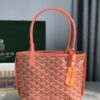 Goyard Salmon Pink Tote Bag Leather Cloth ref.1711003