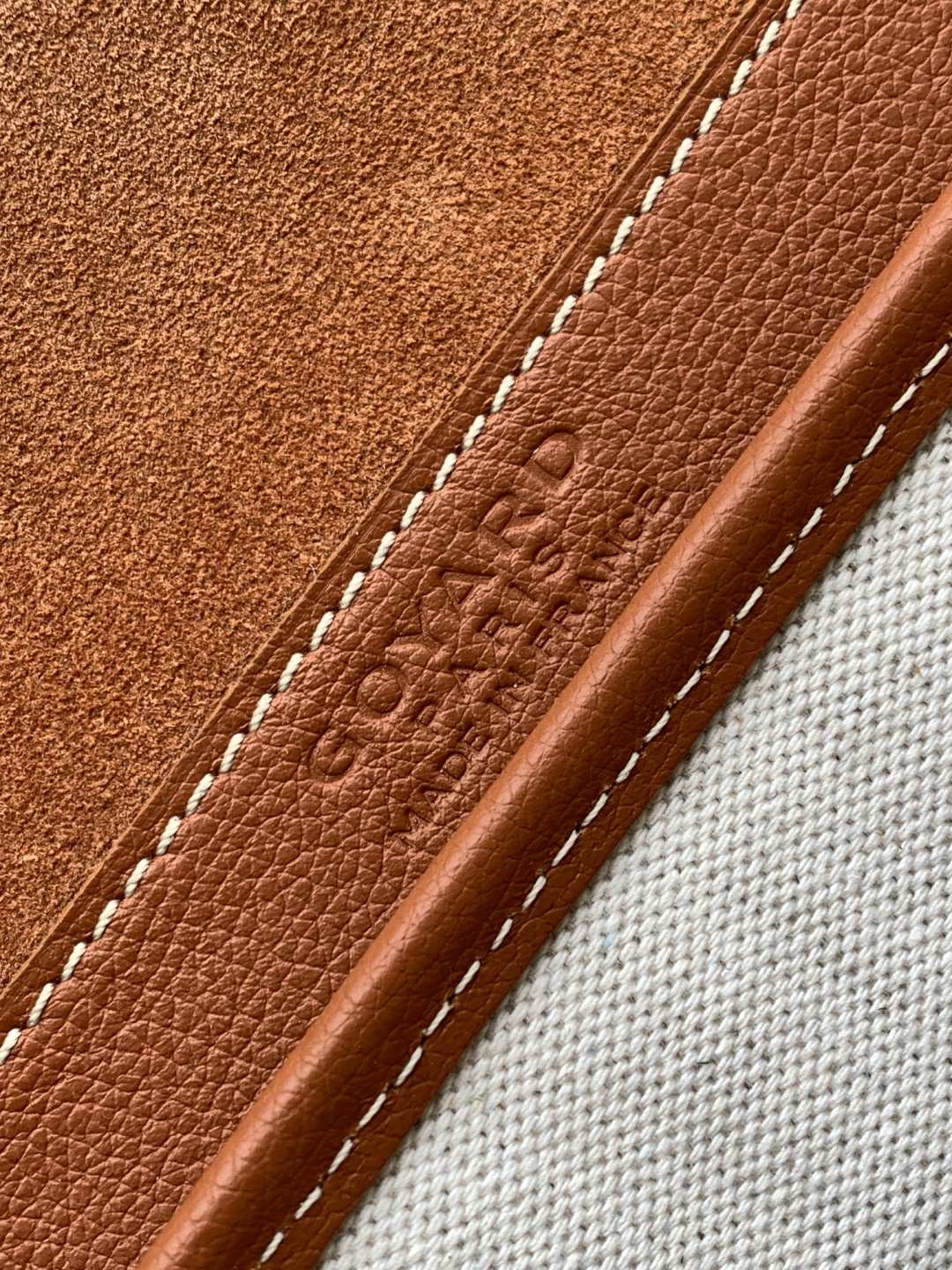 Goyard Coursier Messenger Crossbody Bag Brown