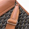 Goyard Coursier Messenger Crossbody Bag Brown