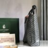 Goyard Sac Voltaire Tote Bag Black Leather Cloth ref.1503675