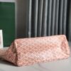 GOYARD Iridescent Goyardine Saint Louis PM Pearly Coral bag pink