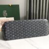 Goyard Chien Gris Pet Carrier Tote Coated Canvas bag black