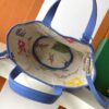 Goyard Goyardine Belharra PM Iris Tote Palladium bag blue