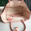 GOYARD Iridescent Goyardine Saint Louis PM Pearly Coral bag pink