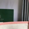 GOYARD Iridescent Goyardine Saint Louis PM Pearly Coral bag pink