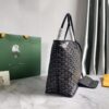 Goyard Womens Saint Louis Black PM Dark red Cloth