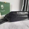 Goyard Womens Saint Louis Black PM Dark red Cloth