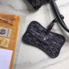 Goyard Chien Gris Pet Carrier Tote Coated Canvas