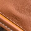 Goyard Black Goyardine Canvas And Tan Chevroches