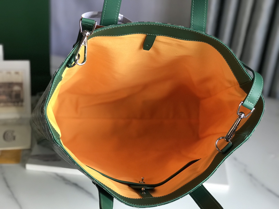 Goyard Green Sac Voltaire 2way Tote Bag AAS120130 194851 |