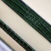Goyard Matignon Crocodile Pattern Leather Top Handle Bag – green