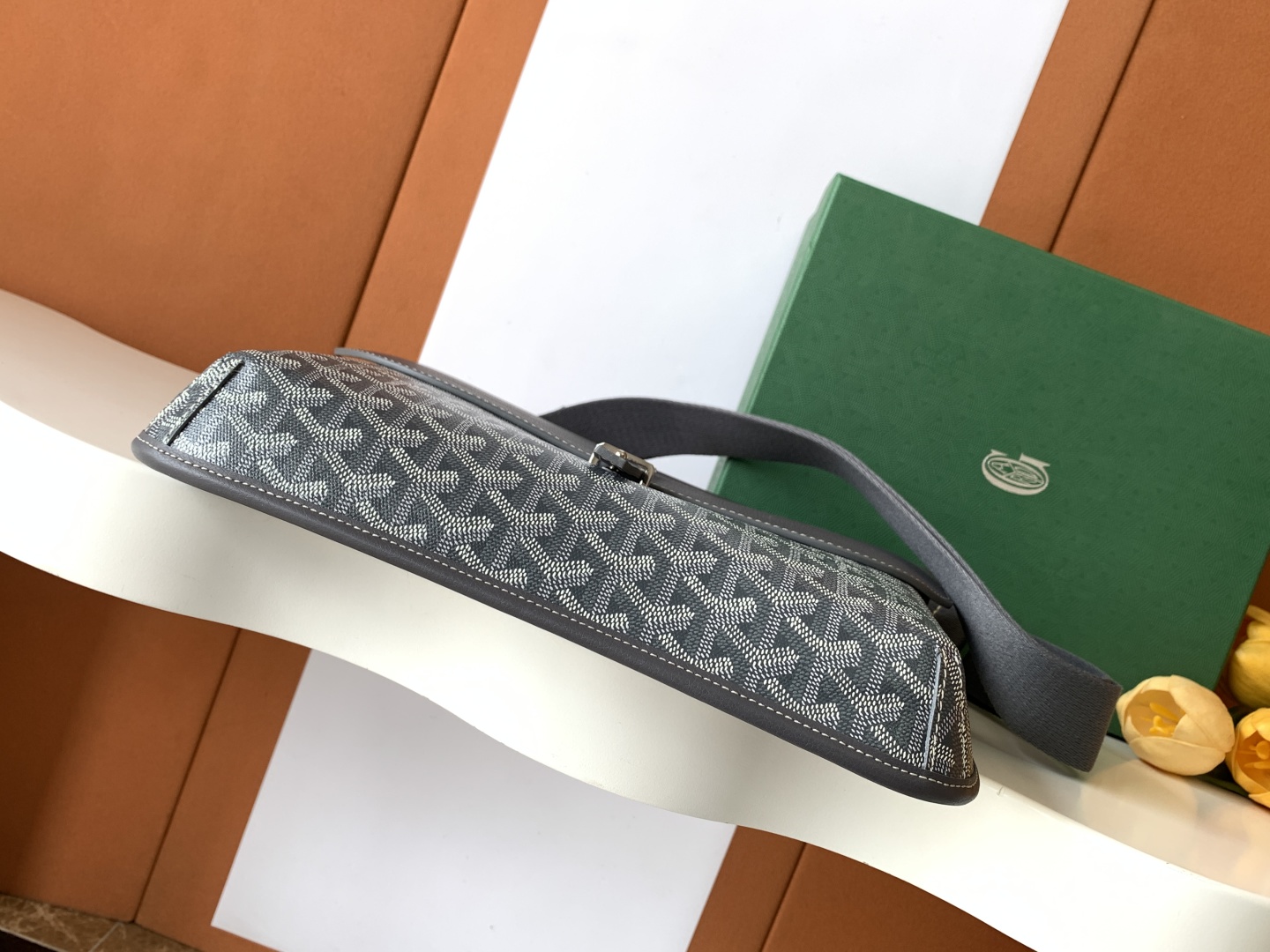 Goyard Coursier Messenger Bag “Grey” | eBay