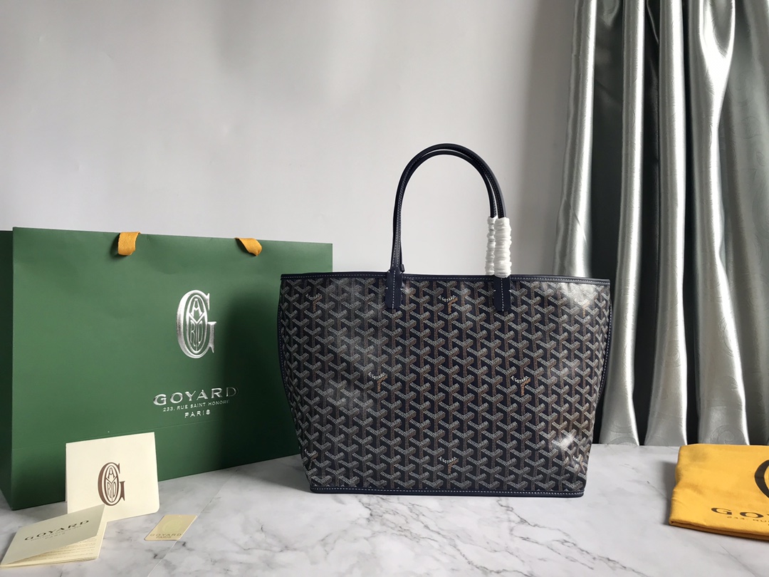 Goyard Womens Saint Louis Black PM Dark red Cloth