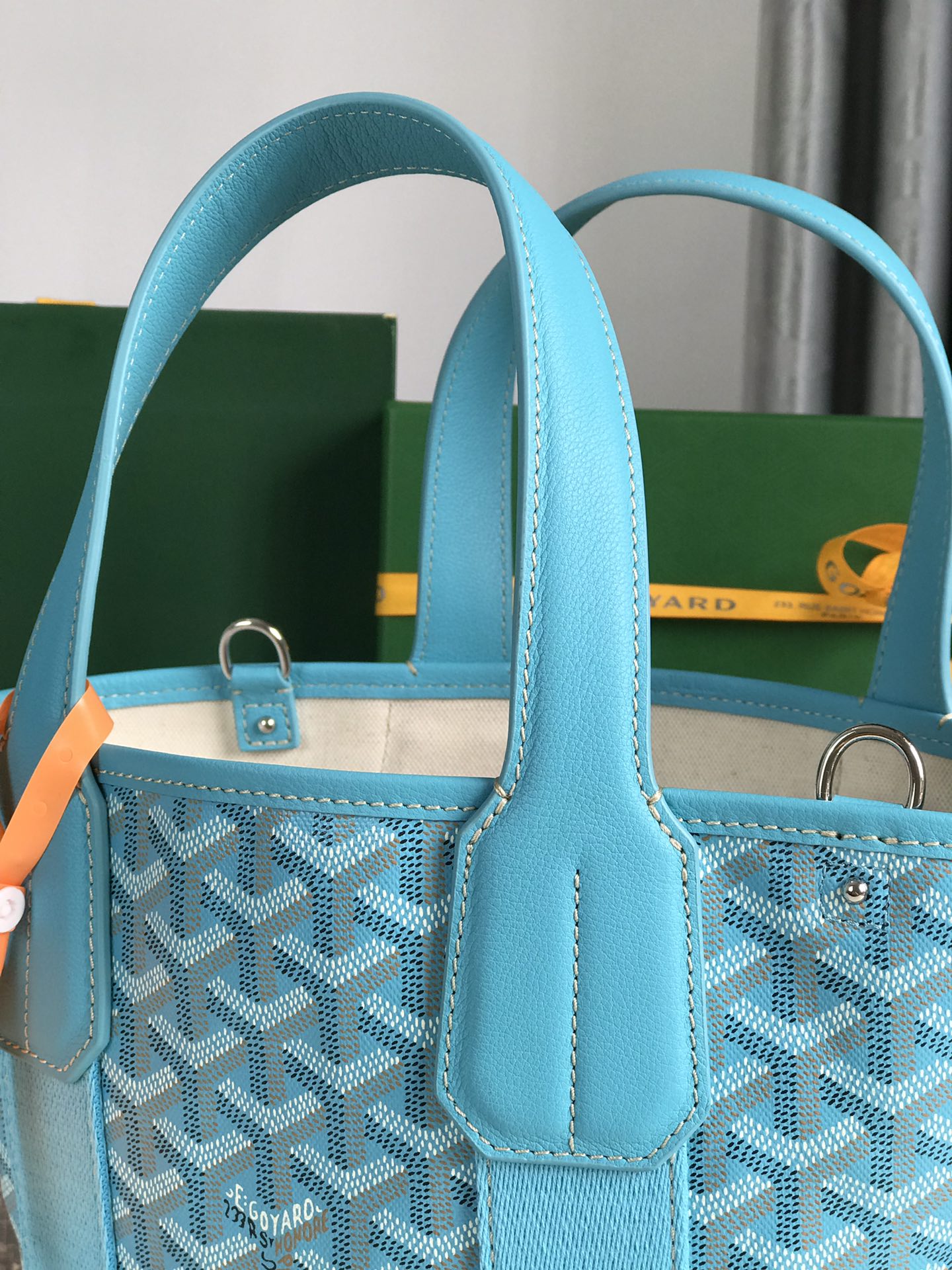 MATOYARD Goyardine Belharra PM Blue Turquoise 1635272