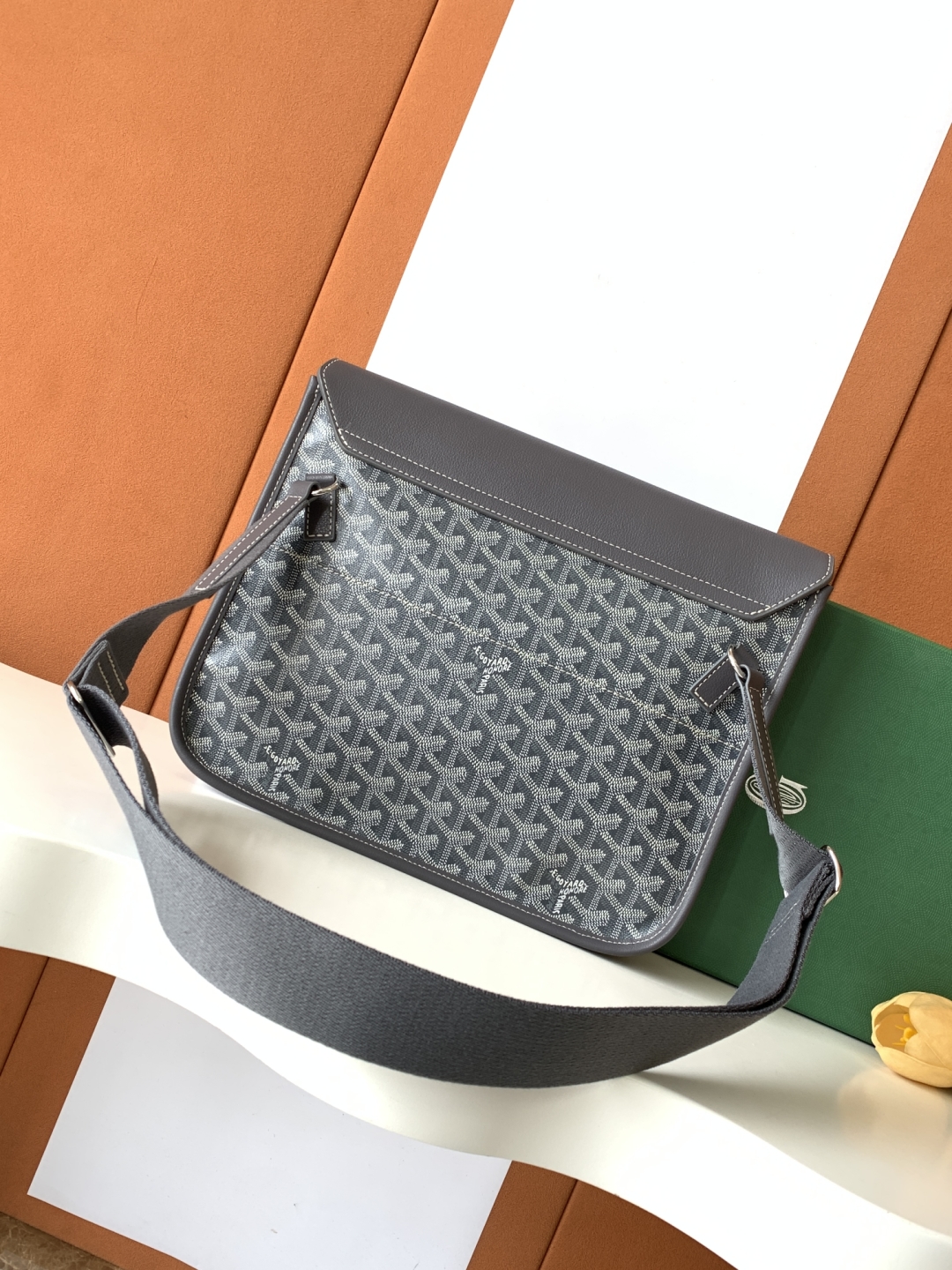 Goyard Coursier Messenger Bag “Grey” | eBay